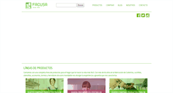 Desktop Screenshot of facusa.com.pe